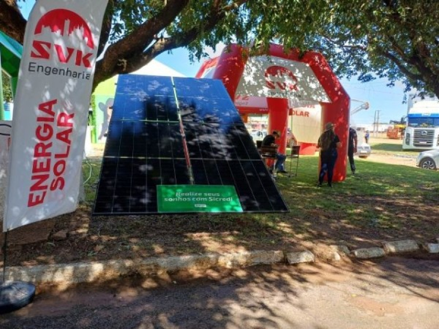 SVK Engenharia oferecerá kits de energia solar com descontos especiais na Show Rural de Colíde