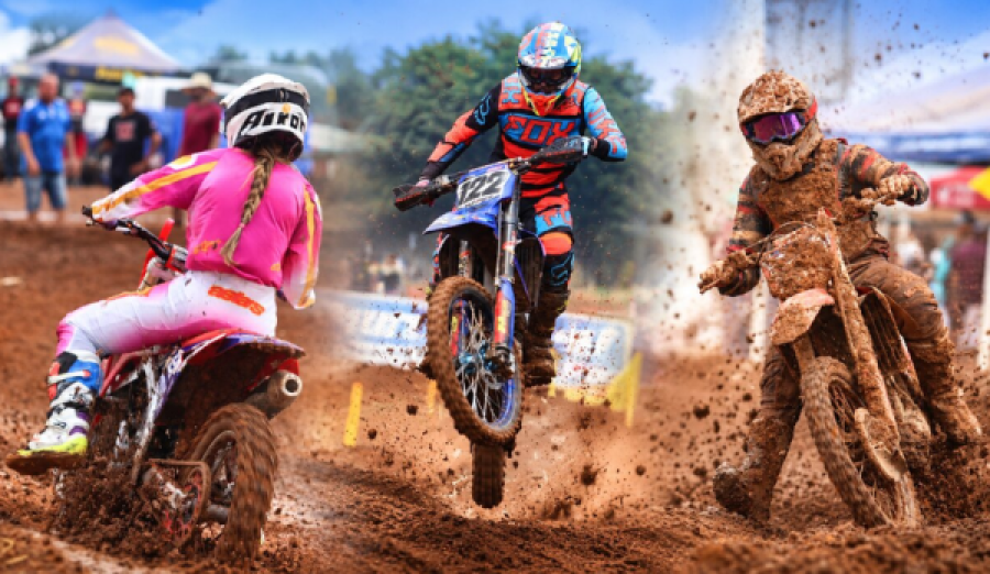 Vera recebe 5ª etapa do Estadual de Motocross com grande estrutura, público e muita chuva na pista